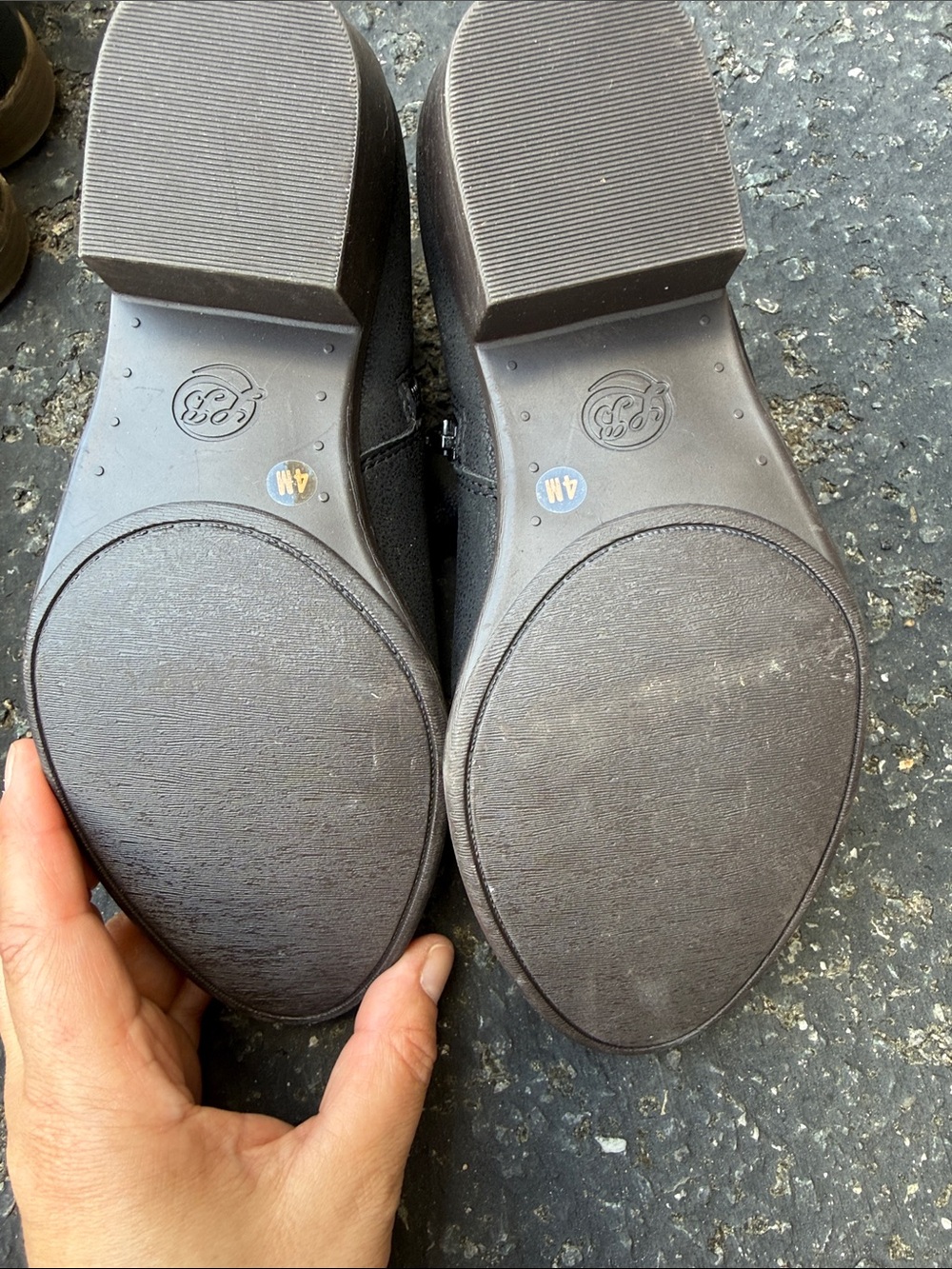 Lucky Brand Black Side-Zip Ankle Boots - Picture 5 of 5